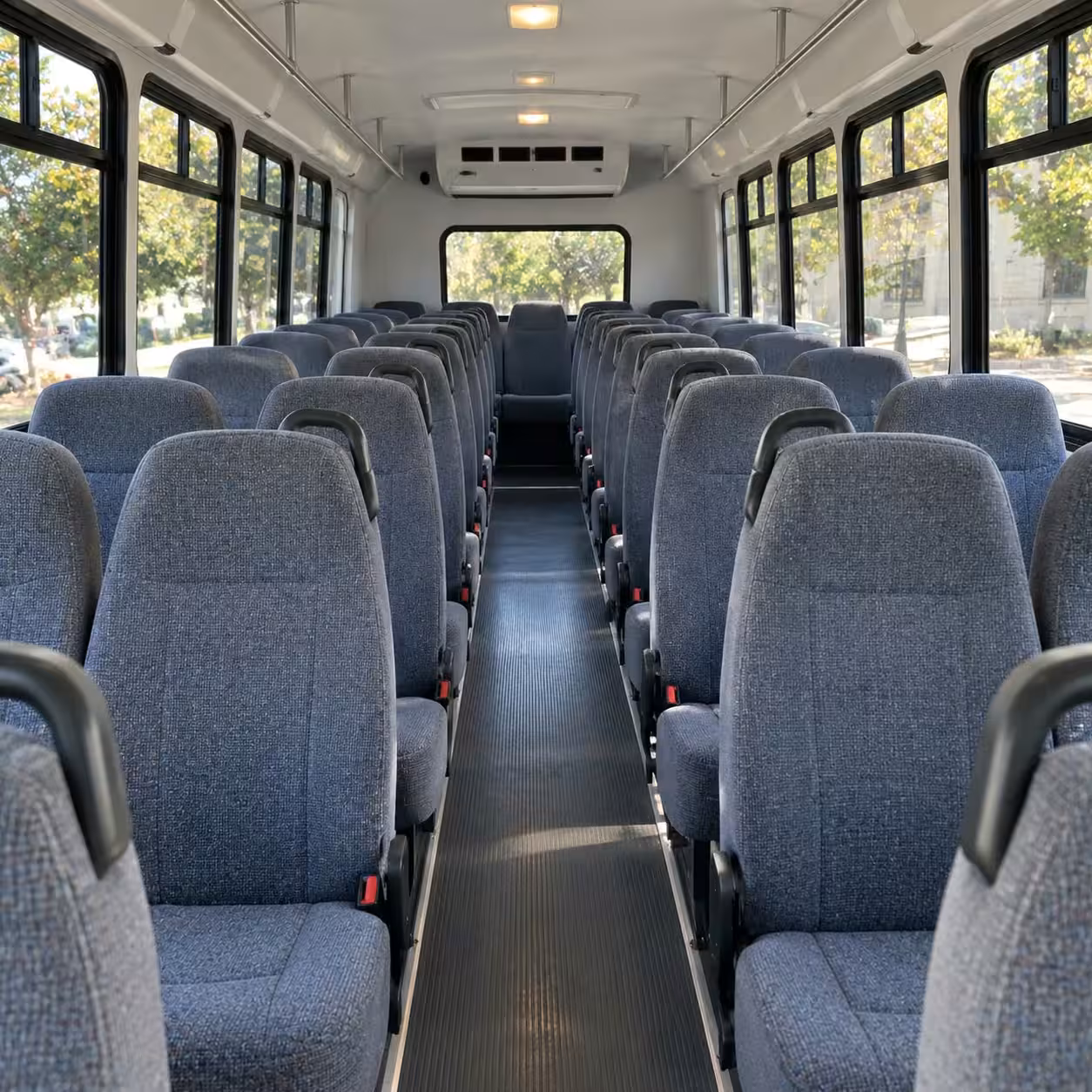 35 passenger minibus inside