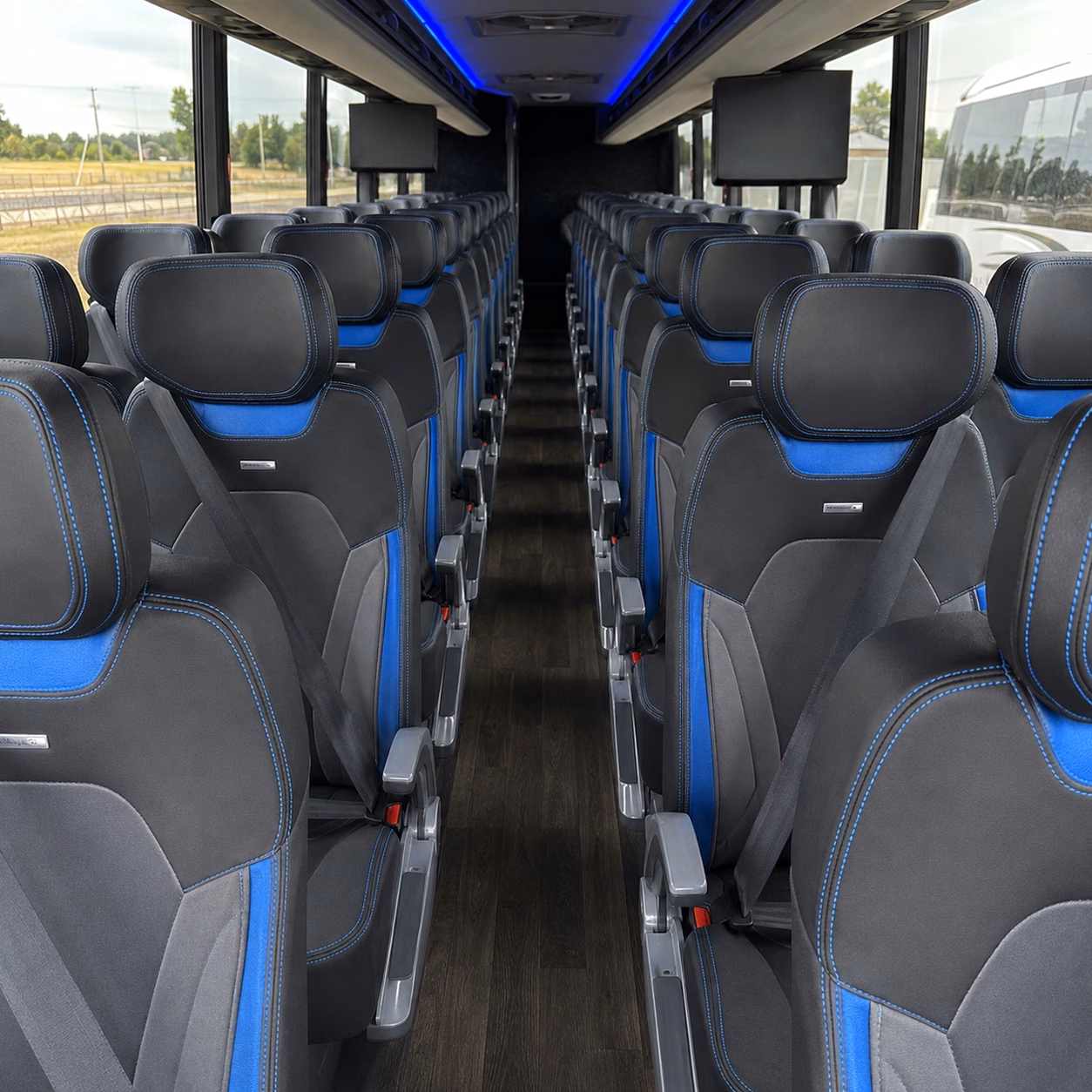corporate event charter bus rentals in santa rosa