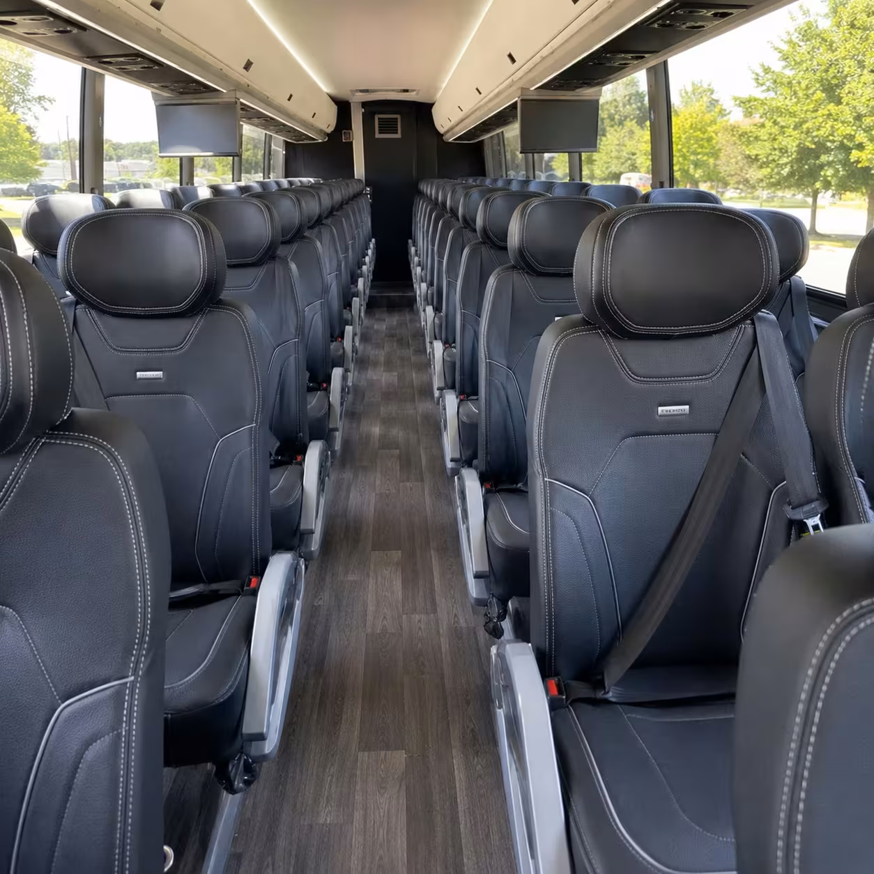 santa rosa charter bus interior