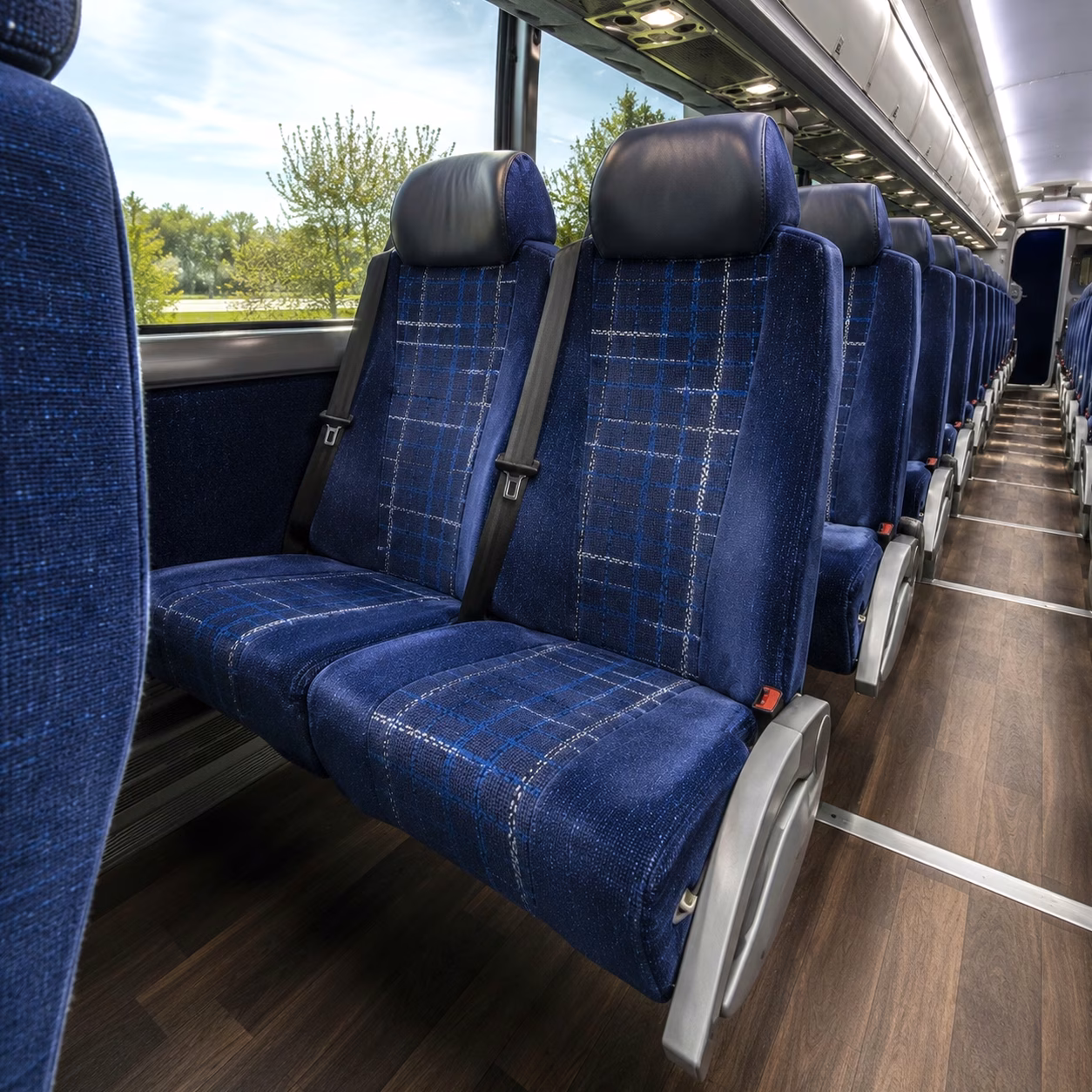 santa rosa charter bus rentals for military personnel transfers