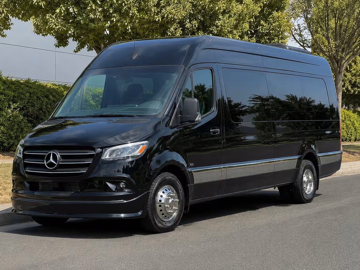 sprinter van with driver